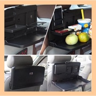 [Ready Stock] HICOOK Folding Auto Cup Seat Stand Car Back Table Food Drink Desk Travel Eat Food Tray