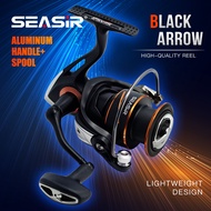 [OFFICIAL] SEASIR BLACK ARROW 1000-3000 Reel Pancing Putar Power handle Reel Tahan Air Kumparan Dang