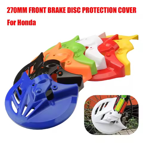 Motorcycle Brake Disc Protection Cover Plastic Protective Cover For Honda CRF450RX CRF250X CRF450X C