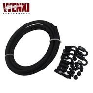 6 AN Pro's Lite Racing Hose Fuel Oil Line 350 PSI 5M   Hose End Adaptor KIT   NPT PLUG WX7312 SL10NP