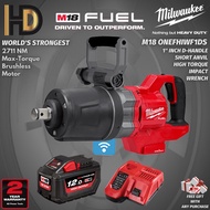 Milwaukee M18 ONEFHIWF1DS 1" High Torque Impact Wrench D Handle With Short Anvil 2711NM / 2022 New Model / Brushless