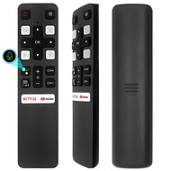 Remote control rc802v fnr1 for tcl with netflix and youtube rc802v 49p30fs 65p8s 55c715 49s6800 43s4