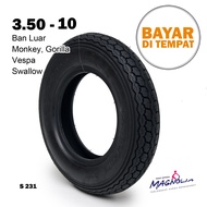 Ban Luar Vespa Ring 10 - 3.50 ATV Swallow