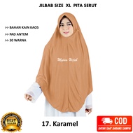 XL SERUT DEWASA MYLAA HIJAB JILBAB HIJAB BERGO KERUDUNG krudung Instan bahan kaos untukANAK SEKOLAH 