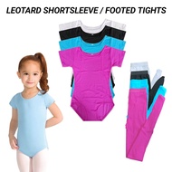 LEOTARD SHORTSLEEVE FOR KIDS / TIGHTS / COMFY BODYSUIT