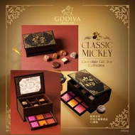 GODIVA經典米奇巧克力奢華禮盒12顆裝