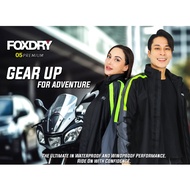100% ORIGINAL FOXDRY Raincoat/Baju Hujan/Waterproof/Kalis air FOXDRY05 Premium 05 Baju Hujan Jaket H