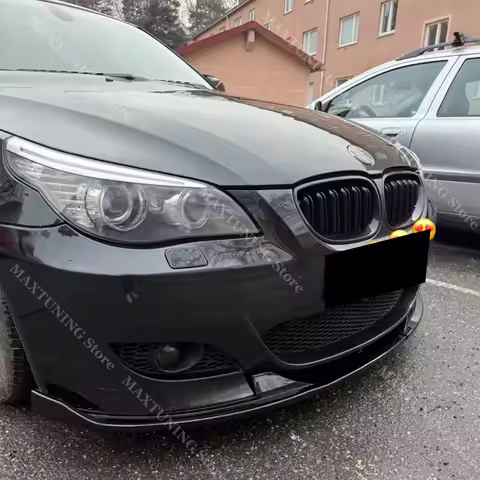 For BMW 5 Series E60 E61 M Sport 525i 528i 530i 535i 540i 550i M5 2005-2010 Front Bumper Diffuser Sp