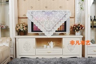 Lace fabric LCD TV cover TV cover 32 42 46 50 52 55 60 65 inch dust cover