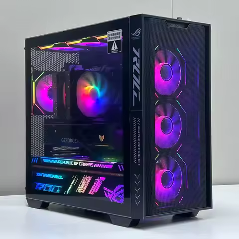 Chasing DIY Assembly Machine 9800X3D/7800X3D/7500F/RTX5060Ti/5070TI/5080 Graphics Card Delta Game De
