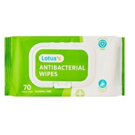 Tesco Lotus’s Antibacterial Wipes 70 Sheets Alcohol Free