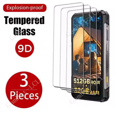 3PCS 9H HD Protective Tempered Glass For Ulefone Armor 34 Pro 6.95" Armor34Pro Armor34 34Pro Screen 