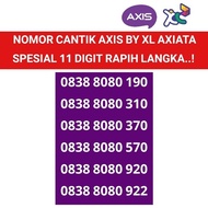 READY, AXIS BY XL AXIATA 4G NOMOR CANTIK 11 DIGIT LANGKA KARTU PERDANA