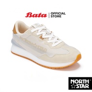 Bata บาจา North Star รองเท้าผ้าใบสนีคเกอร์ แบบผูกเชือก สำหรับผู้ชาย รุ่น RETRO NOVA 500 สีเทา 820283