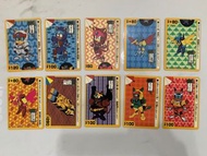 😼< 功夫貓黨 > 白咭 萬變咭 機械貓忍者 card not  閃咭 carddass 貓神金剛 太郎 十郎 寶寶 宝宝 龍珠 聖鬥士星矢