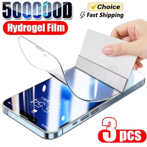 3Pcs Hydrogel Film For Samsung Galaxy S26 S25 S24 S23 S22 Ultra Plus Soft Screen Protector For Samsu