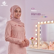 🔥Kurung SISTERS GLAM - HEERA🔥 Bulan Bintang Brand Italian Dutchess Fabric