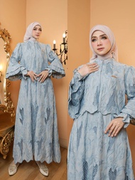midi dress Sarah cantik syafeera