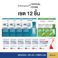 (12 กล่อง) RE-XS + Wegora SLM PenCap + Fiber Liin รีเอ็กซ์เอส + วีโกรา เอสแอลเอ็ม เพนแคป + ไฟเบอร์ล