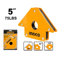 Ke góc nam châm hàn 3 góc 45-90-135 độ lực kéo lên đến 1075lbs chất liệu nam châm và thép ke góc vuô