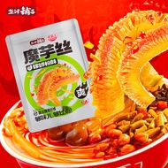 盐津铺子魔芋丝魔芋爽辣条休闲小零食香辣素毛肚 约20包 魔芋丝（香辣） 180g
