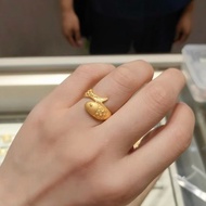 Koi Fish Live Ring Fashionable Girlfriend Gift Fish Ring Lucky Couple Ring Female Style #C0315#.