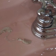 N_202 梳子銀項鍊