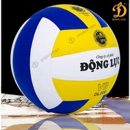 Quả bóng chuyền hãng Động Lực DL200 hàng chuẩn có tặng kim bơm và lưới đựng bóng