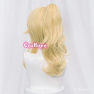 Genshin Impact Jean Cosplay Women 40cm Light Golden Wig Cosplay Anime