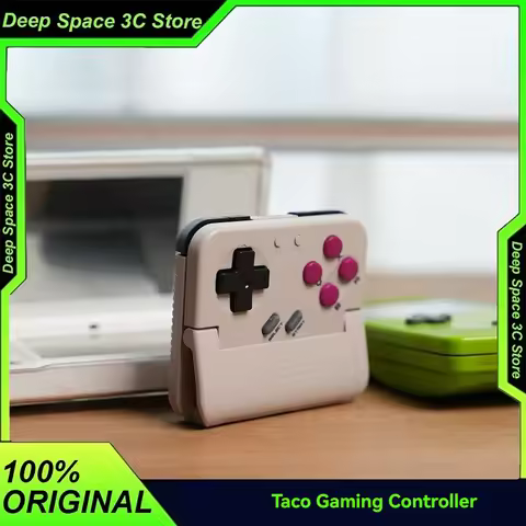 Taco Mobile Vertical Grip Wireless Gaming Controller NES/GBA Emulator Retro Mini Handheld Console An