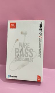 ‼️$50/不設退貨、全新貨品、原庄JBL 入耳式無線藍牙耳機 T110BT (白色)、6小時續航力、實物圖片