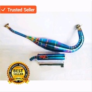 KNALPOT R9 PDK RCB CLD CREAMPIE WRX KAWAHARA BLUEMOON PELANGI NINJA R R9 NINJA RR SS NINJA 2 TAK R9