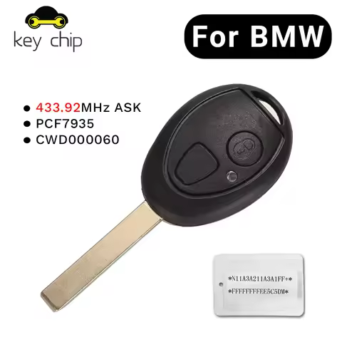 For BMW Mini Cooper R53 R50 Land Rover Discovery 1999-2004 75 Z3 Z4 X3 X5 e46 e39 e36 e34 Remote Key