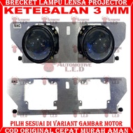 Very Comfortable ORIGINAL BRECKET RETROFIT PROJECTOR WST 25 INCH BRECKET PROJECTOR BRECKET HID PROJE