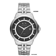 Armani Exchange Stainless-steel Black and Silver Men's Watch AX2260