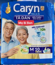 [Đủ Size] Tã Bỉm Dán Caryn Người Lớn Size M10/L10/XL10 Miếng - Hàng chính hãng