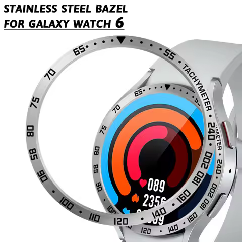 Watch Bezel Ring for Samsung Galaxy Watch6 Classic 43Mm 47mm Stainless Steel Cover Bumper Case Acces