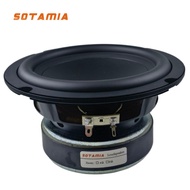 SOTAMIA 1Pcs 6.5 Inch Subwoofer Speaker 2 Ohm 80W Hifi Music Audio Bass Long Stroke Home Theater Lou