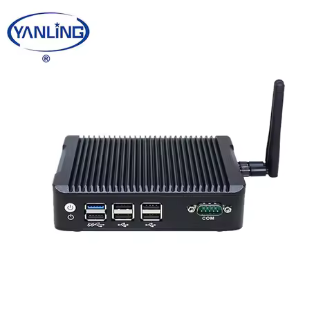 YanLing Nano Itx J1900 Fanless Mini Pc With 6USB And 1COM For Digital Signage