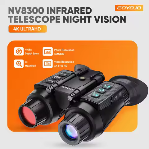 Night Vision Goggles Binocular Binoculars 3D Telescope Hunting Googles for Helmet 4K HD Night Vision