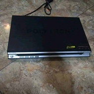 DVD VCD CD PLAYER merk Polytron USB normal tidak ada remot ready bosku
