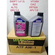 Original Suzuki ATF Auto Transmission Fluid AT-OIL AW-1 AW1 AW 1 (1L) - Sx4 Swift 1.4 1.5 APV ERV CI