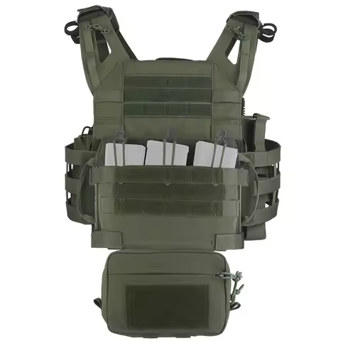 JPC 3.0 Assault Vest Set Crye Style R-Series Lightweight Molle Tactical Plate Carrier Airsoft Body A