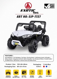 Mainan Anak Mobil Aki Jeep Exotic EJP7727 EJP-7727 EJP 7727