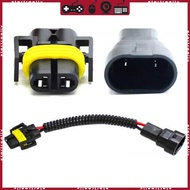 STA Car Headlight Fog Light Conversion Adapter 9006 to H11 H8 Sockets Wire Harness