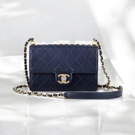 「JL精品代購」9新 Chanel 香奈兒透明珍珠logo包