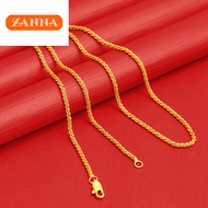 emas bangkok original cop 916 malaysia womens necklace beaded snake bone chain