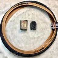 Sunshine tire w/ tube 27.5*2.12/26*2.12/700x25c