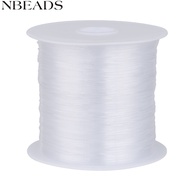 25rolls Nylon Wire Fishing Line Clear 0.6mm about 21.87 yards(20m)/roll