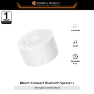 Xiaomi Mi Compact Bluetooth Speaker 2 ลำโพงบลูทูธไร้สาย Xiaoai Mi ลำโพงบลูทูธไร้สาย BT4.2 น้ำหนักเบา ลำโพงบลูทูธแบบพกพา ประกัน 1 ปี